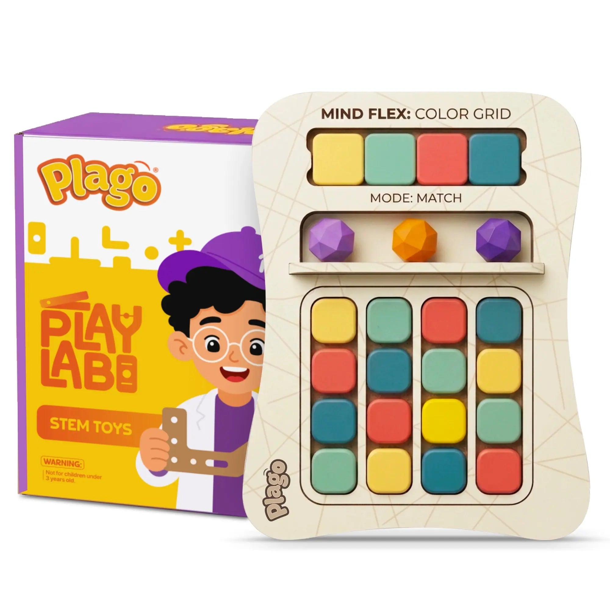 Plago Mind Flex Color Match Playboard Plagotoys