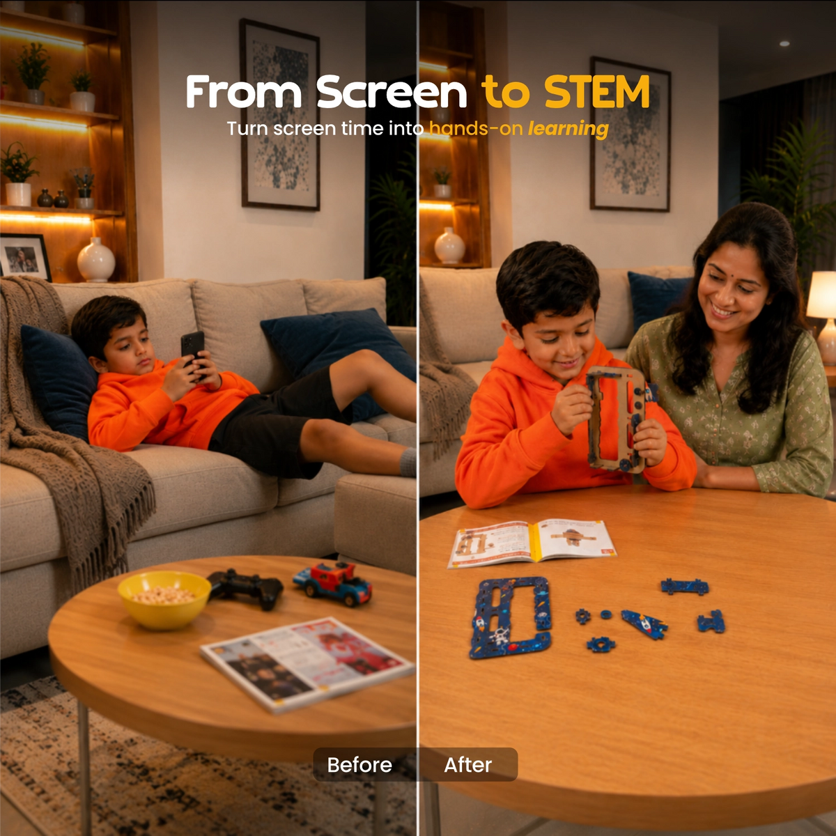 From Screen to STEM