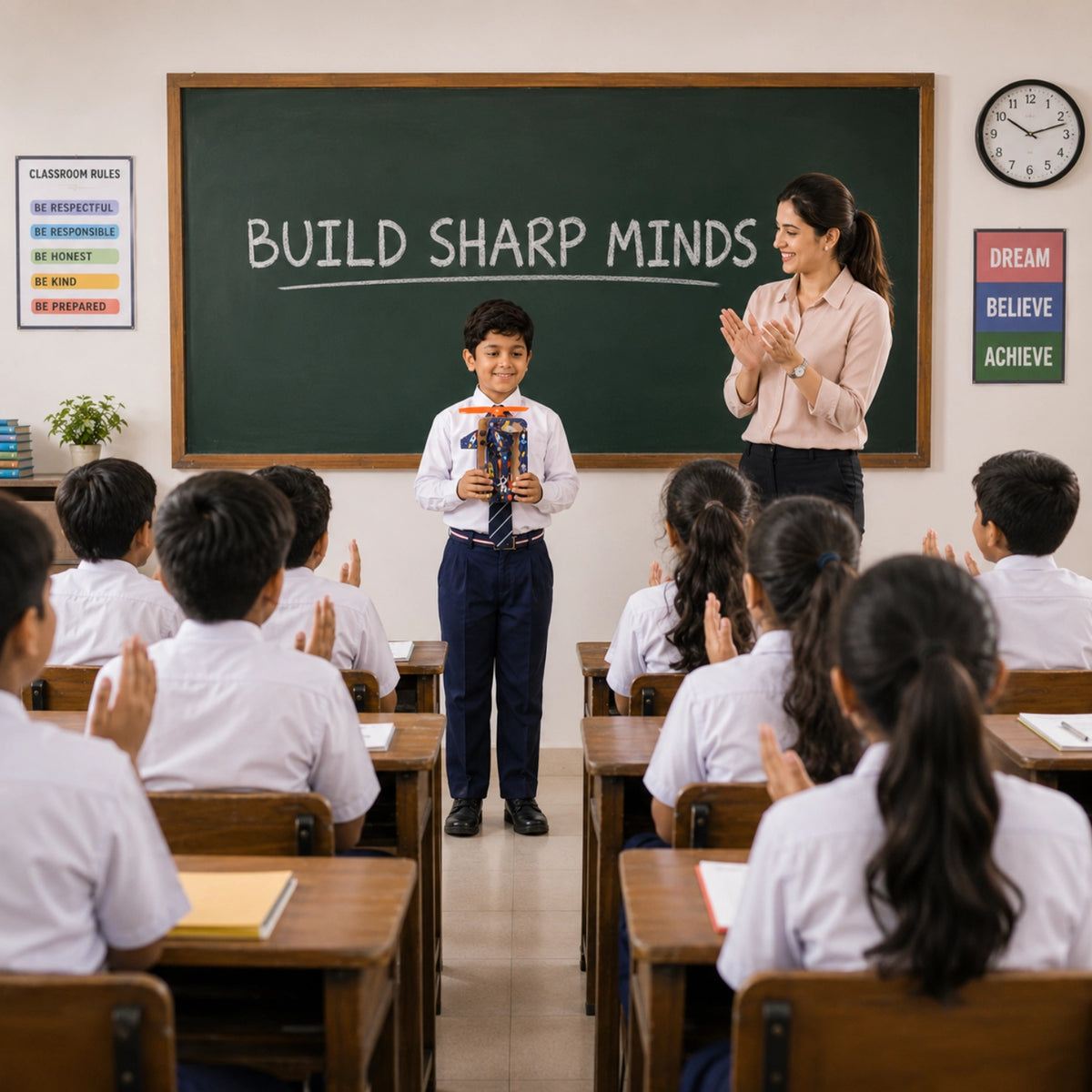 Build Sharp Minds, One Fan at a Time